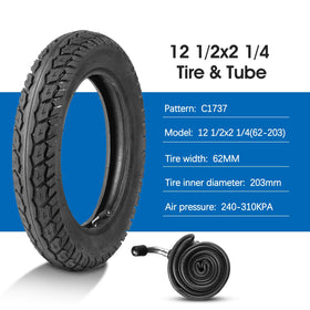 StaiBC tire next to ruler for size comparison ensuring accurate 12.5x2.25 verification