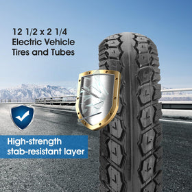 StaiBC tire tread close-up highlighting durable pattern for traction and longevity
