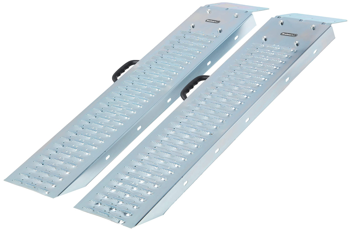 Stalwart ramps front view showing pair and storage handles for portability