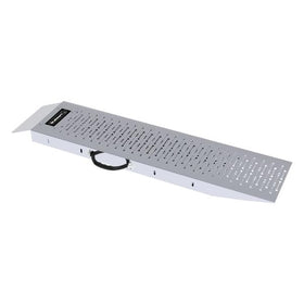 Stalwart integrated handle being carried, showing portability and quick setup