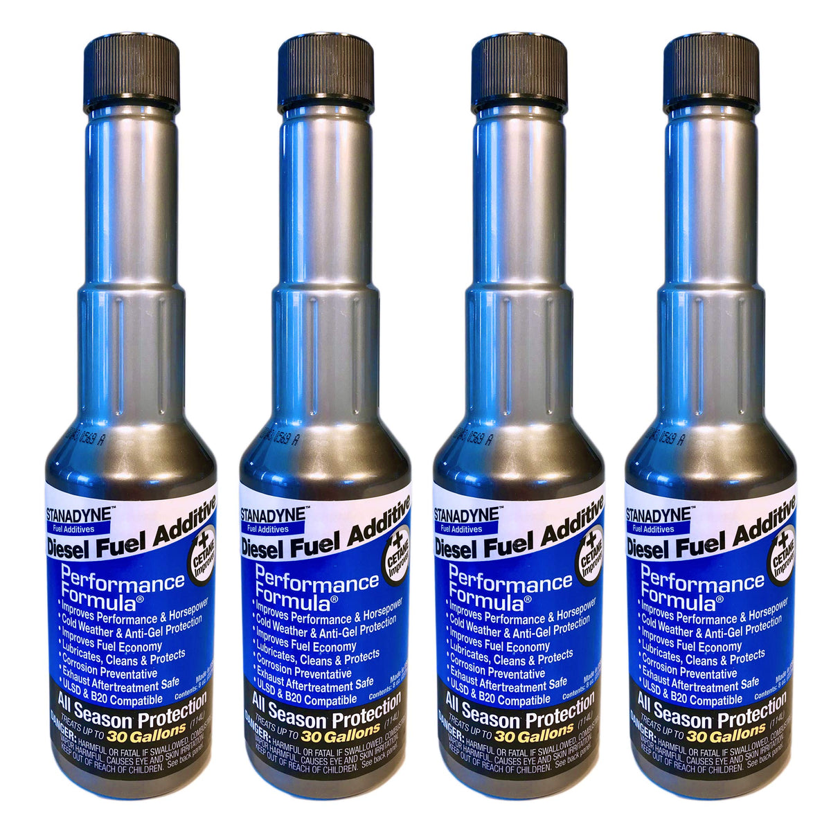 stanadyne front label showing product name and pack benefits