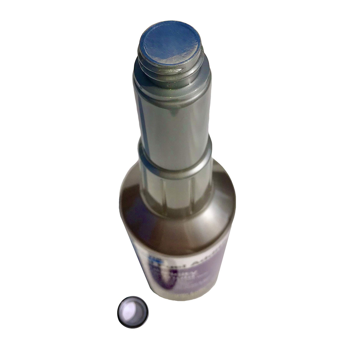 Stanadyne label close-up displaying formulation details and strength