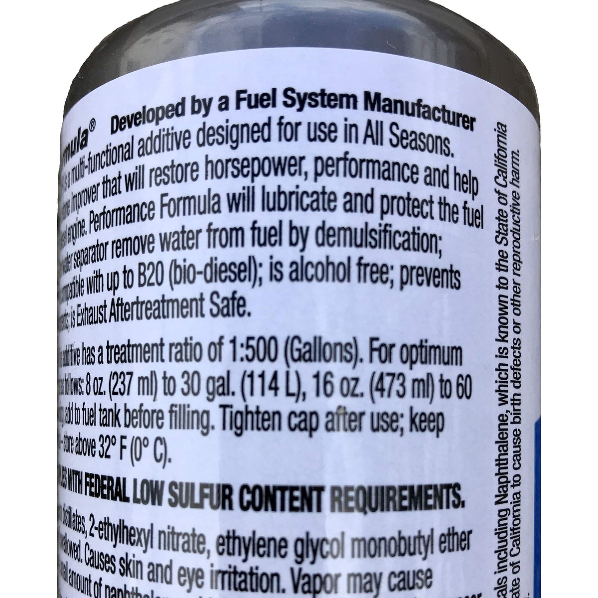 Stanadyne-treated engine bay with clean injection components and protection
