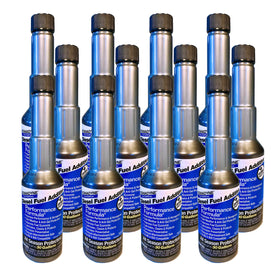 Stanadyne front packaging showing 12-pack and easy storage benefit