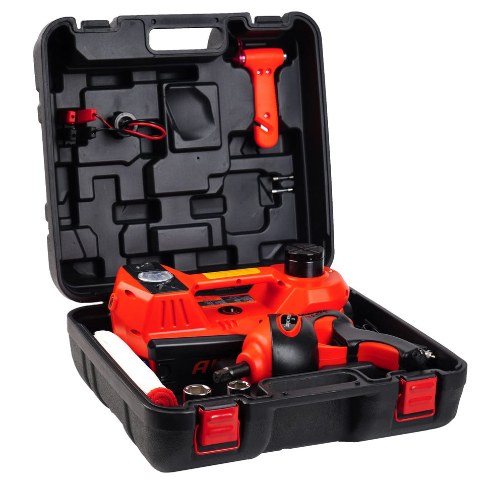 STANDTALL front view of full kit case showing organized tools and portability