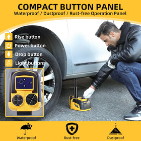 STANDTALL wireless remote and on-jack control panel for safer hands-free operation
