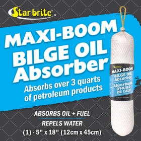 STAR BRITE tie-down detail securing boom in bilge to avoid pump interference benefit