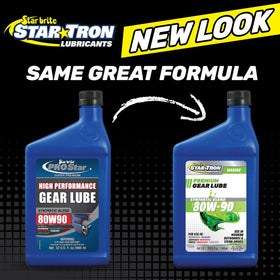 STAR BRITE bottle beside lube tube and adaptor tools ready for an easy lower unit service