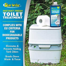 STAR BRITE formula close-up texture highlighting biodegradable, non-staining benefit