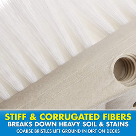 STAR BRITE brush head floating on water for easy retrieval and loss prevention