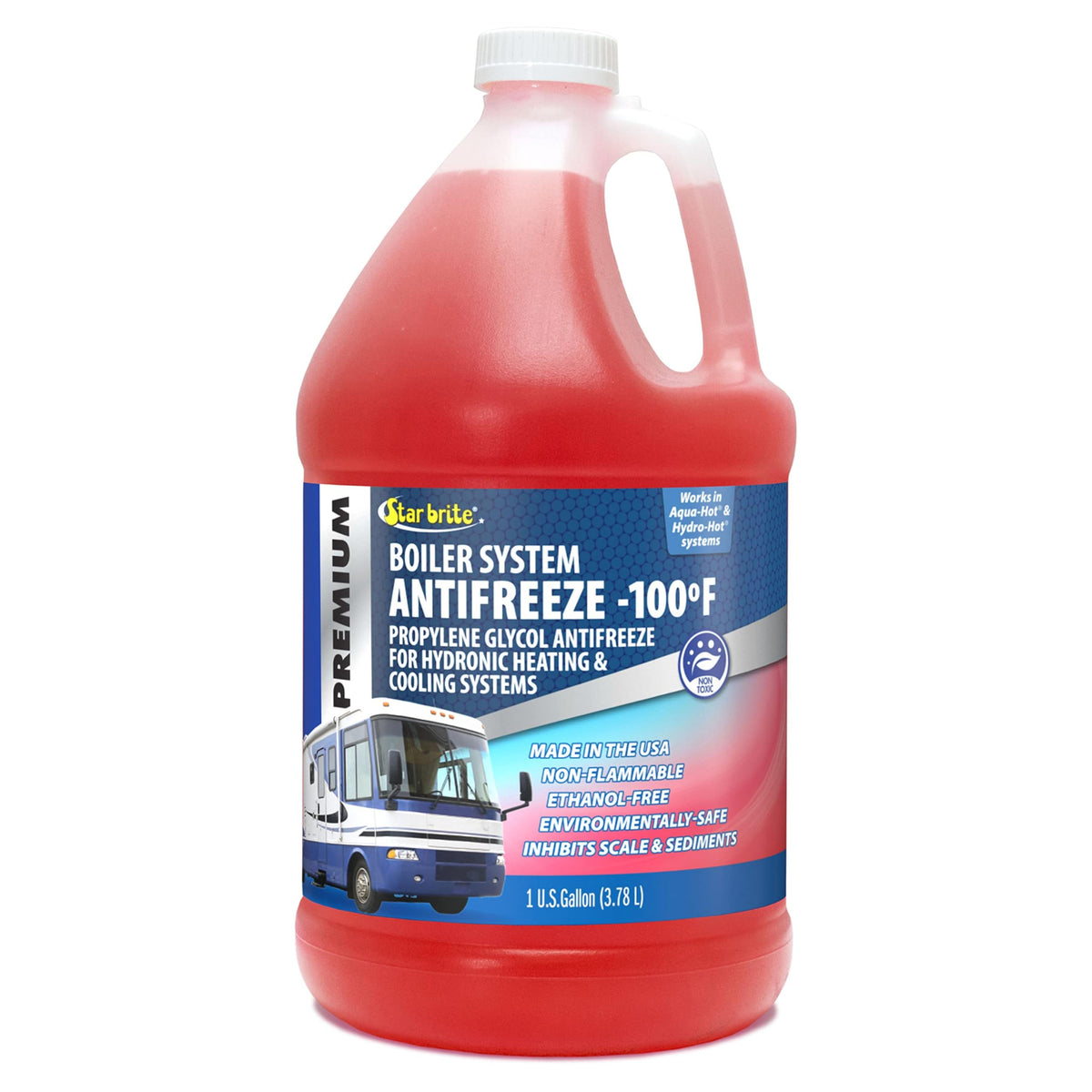 STAR BRITE one-gallon front label showing product features and usage benefits