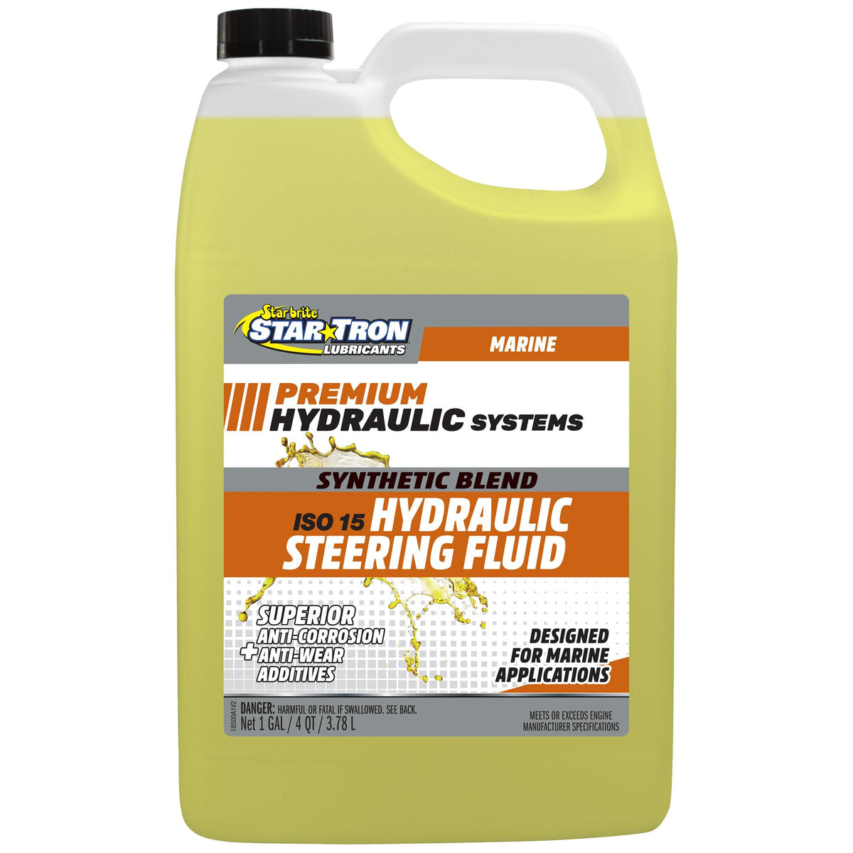 STAR BRITE front label on bottle showing marine-grade ISO 15 benefits