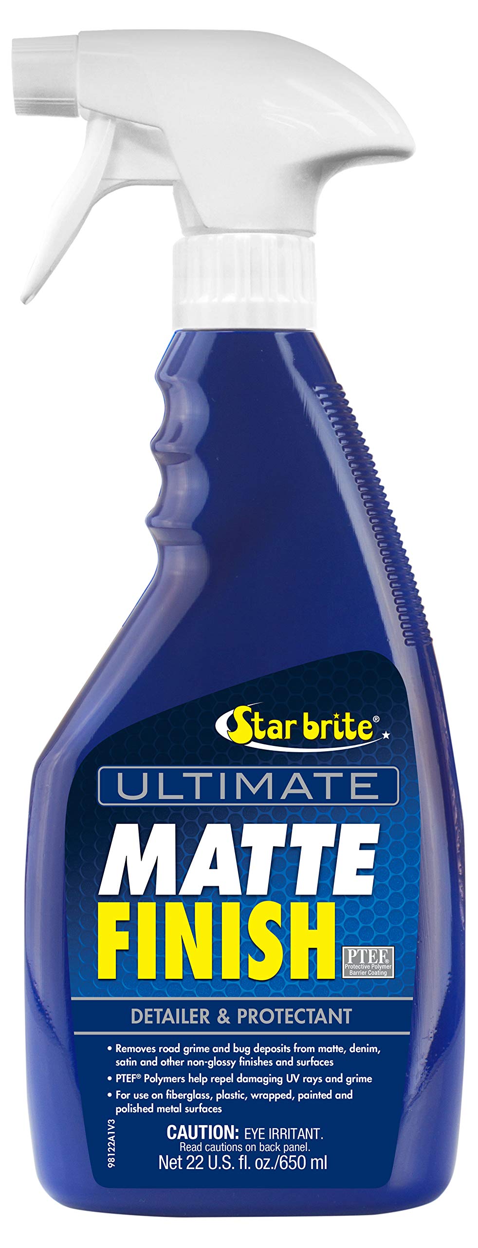 STAR BRITE bottle front packaging showing label and matte finish protection benefits