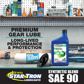 STAR BRITE label closeup highlighting specs and compatibility advantages