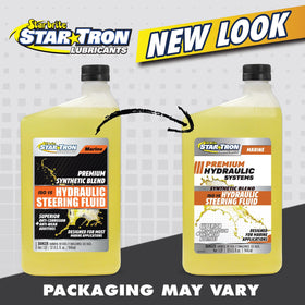 STAR BRITE label close-up showing specifications and OEM compatibility benefits