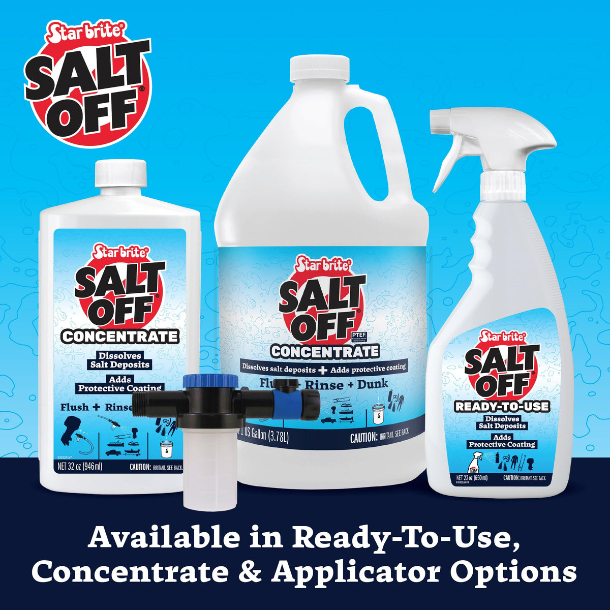 STAR BRITE outdoor lifestyle dock cleaning, keeps boat corrosion-free