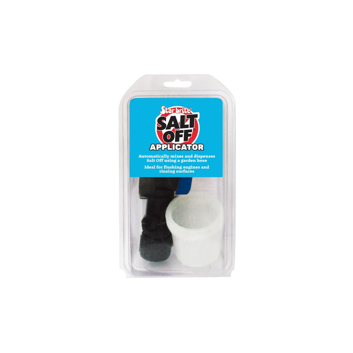 STAR BRITE front packaging showing product and applicator, fast salt removal