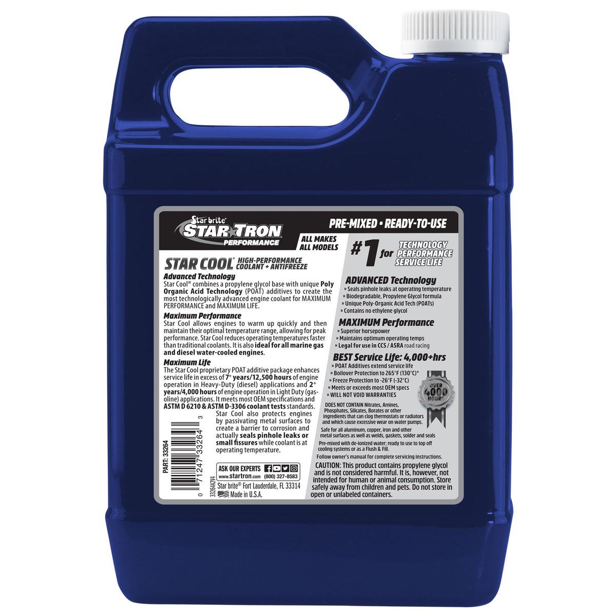 STAR BRITE Star-Cool close-up of liquid texture emphasizing ready-to-use formula