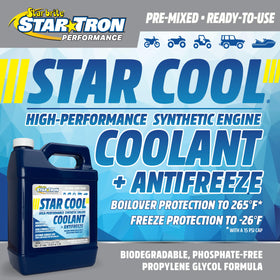 STAR BRITE Star-Cool pouring into radiator demonstrating easy installation benefit