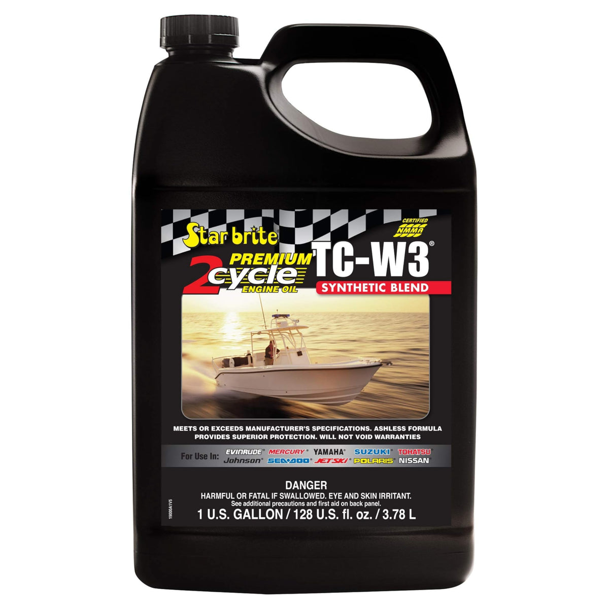 STAR BRITE TCW3 front label showing product and benefits for clear identification