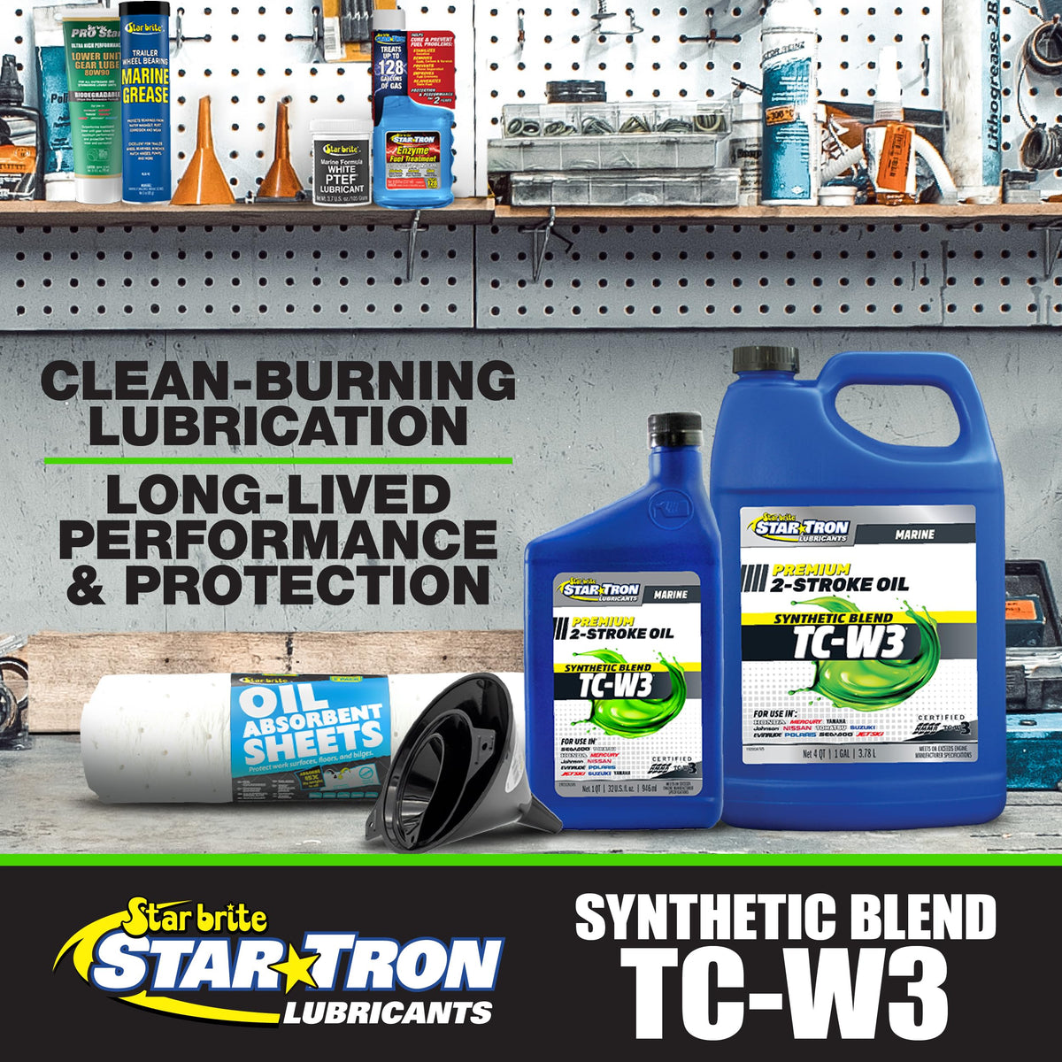 STAR BRITE oil pour highlighting synthetic-blend texture and smooth flow