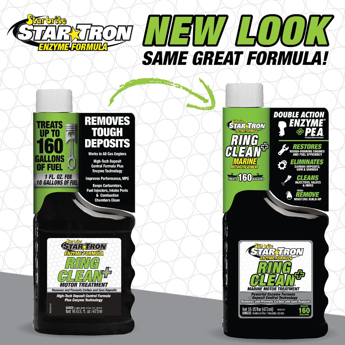 STAR BRITE treated boat engine running smoother and cleaner