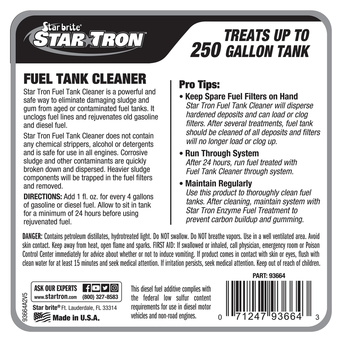 STAR BRITE Star Tron close-up of liquid texture highlighting concentrated enzymes