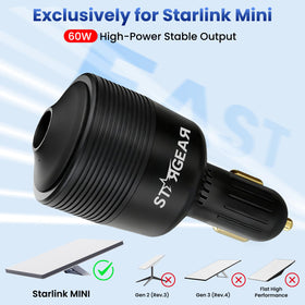 STARGEAR brass-plated contacts close-up for corrosion-resistant conductivity