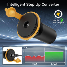 STARGEAR aluminum side profile highlighting robust housing and corrosion resistance for marine use