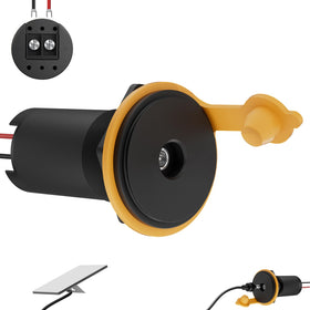 STARGEAR next to a hand for scale to display compact size and easy panel-placement advantage