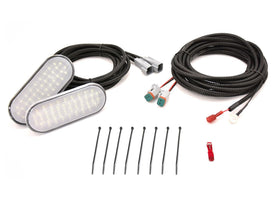 Starkey Products beam pattern at night highlighting even, high-visibility light