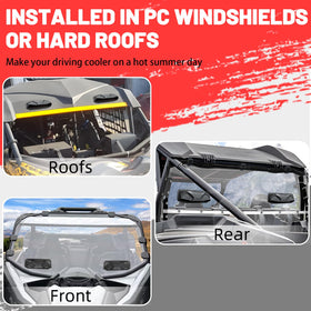 StarknightMT back panel with screws illustrating sturdy mounting and load distribution