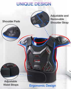 StarknightMT back shell and shoulder detail for solid impact defense