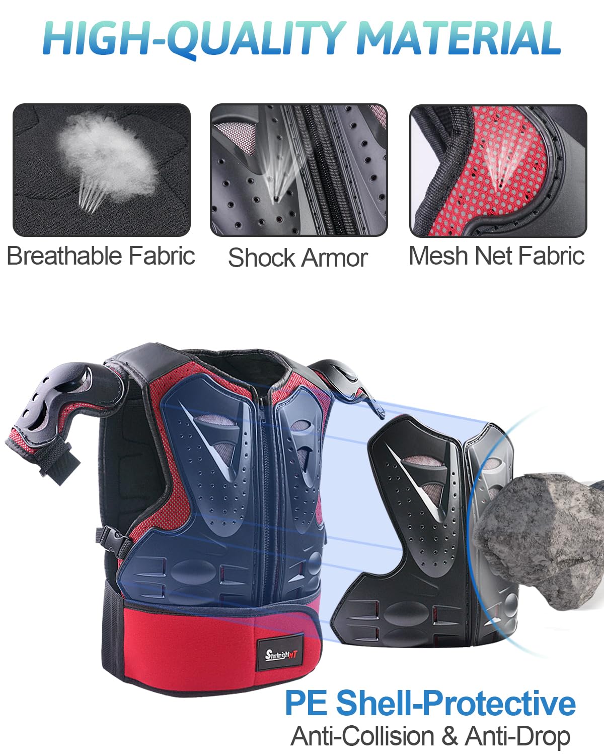 StarknightMT breathable 3D mesh and velvet lining view highlighting cooling comfort
