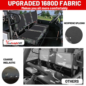 StarknightMT close-up of 1680D fabric texture showing durable protection
