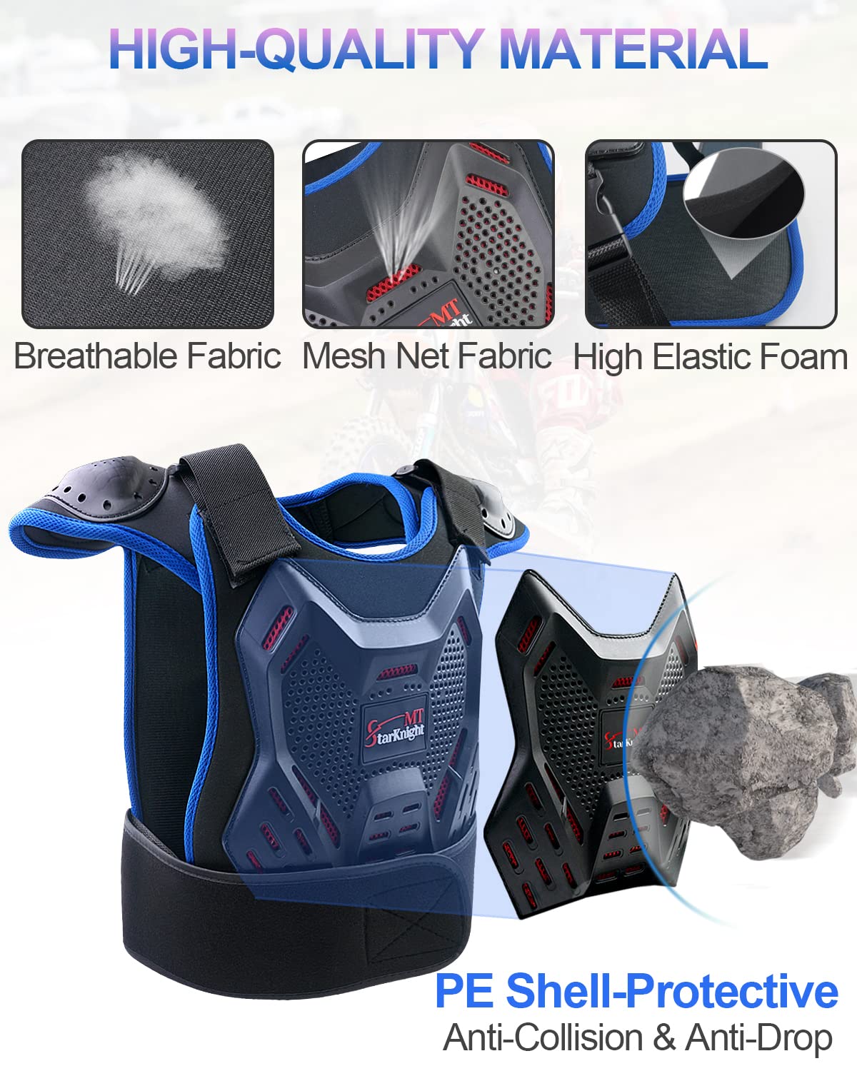 StarknightMT close-up foam lining texture for breathable comfort