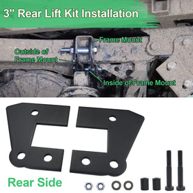 StarknightMT mounting hardware close-up for easy bolt-on installation