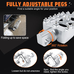 StarknightMT close-up of replaceable teeth highlighting firm traction
