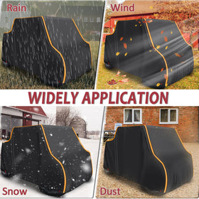 StarknightMT folded cover in storage bag for compact trail transport