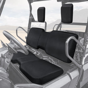 StarknightMT front view of seat cover showing clean, protective fit and OEM-like appearance