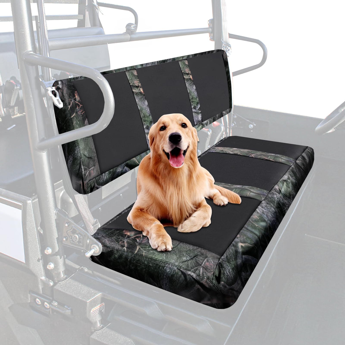 StarknightMT front seat covers shown in packaging for quick install benefit