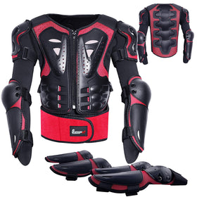StarknightMT front view of full body vest showing zipper and buckles for quick wear