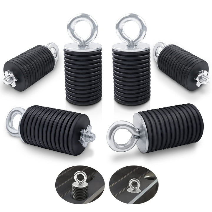 StarknightMT front view of six anchors showing compact durable set and secure hold