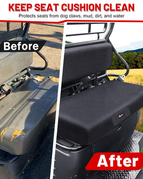 StarknightMT installed in Kawasaki Mule showing snug secure fit