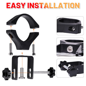 StarknightMT installation step showing slide-on fit for tool-free mount