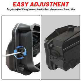 StarknightMT installed vent on a UTV windshield improving ventilation on trails