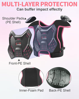 StarknightMT knee and elbow guards set displayed for coordinated protection