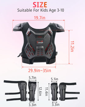 StarknightMT complete knee and elbow guard set laid out for full joint protection