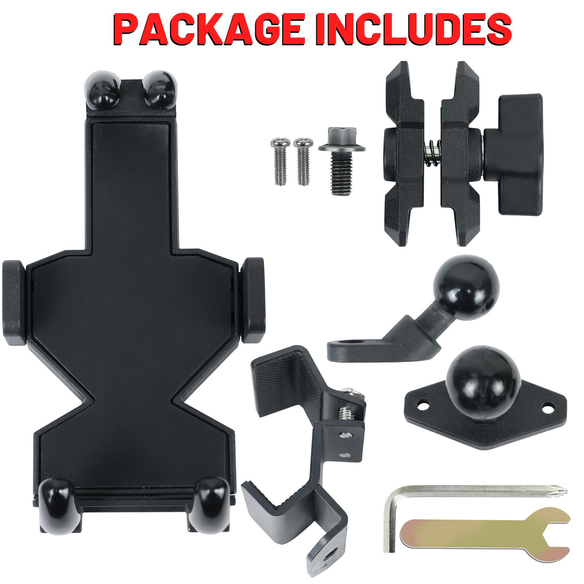 StarknightMT label and mounting hardware detail for quick install