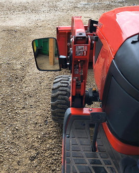StarknightMT mirror in farm field enhancing operator awareness